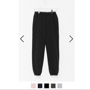 2 pairs of Nasty Gal joggers NWT